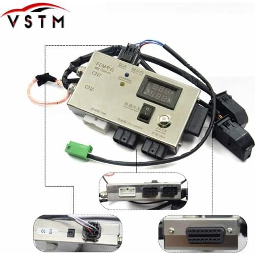 FEM BDC Module Testing Platform for BMW F20 F30 F35 X5 X6 I3 FEM BDC Module 14V 5A dedicated No need start-stop button