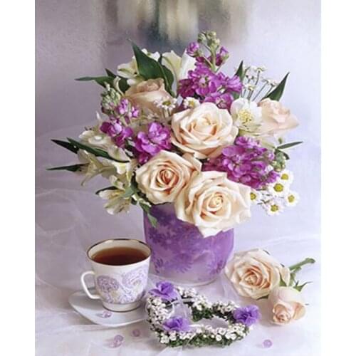 L8977 11CT/14CT/18CT/25CT/28CT night snowing patterns Counted Cross Stitch DIY Cross Stitch Kits Embroidery Needlework Sets