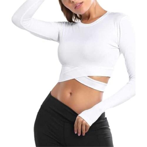 Женские однотонные футболки NDUCJSI China At AliExpress