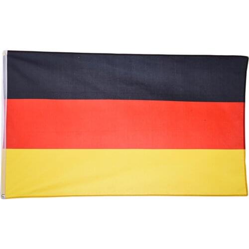 90x150cm German Flag No. 4 Polyester Flag For Political Parties, Festivals Historical Events Military And Other Occasions 3x5ft