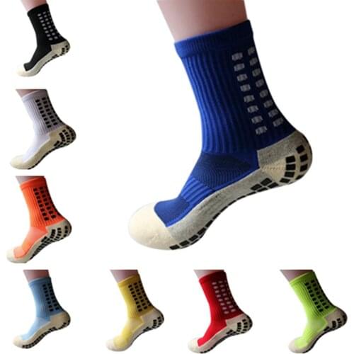 Anti-Slip Breathable Unisex Anti Slip Running Soccer Cotton Football Running Sport Socks Absorb Sweat Men Women Cycling Socks