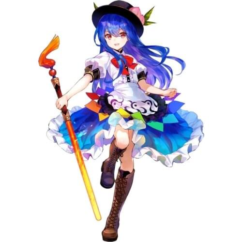 Pre-Sale Touhou Project Hinanawi Tenshi Japan Anime Figure Pvc Model Cartoon Toy Desktop Ornaments Collectibles Model Anime Gift