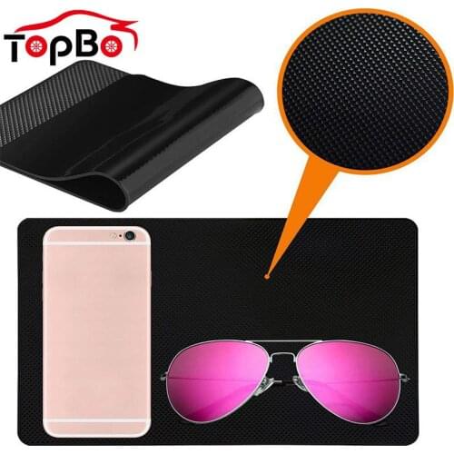 Anti-Slip Car PVC Dashboard Sticky Mat Auto Heat Resistant Silicone Pad Phone Sunglasses Holder Car Styling Interior Accessories