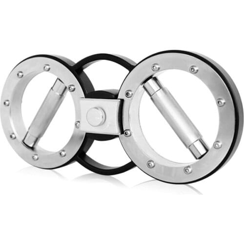 Adjustable Hand Gripper Spinning Burn Machine 8 Shaped Strength of Arm Steel Chest Expander Strength Strength Bar Power Twister