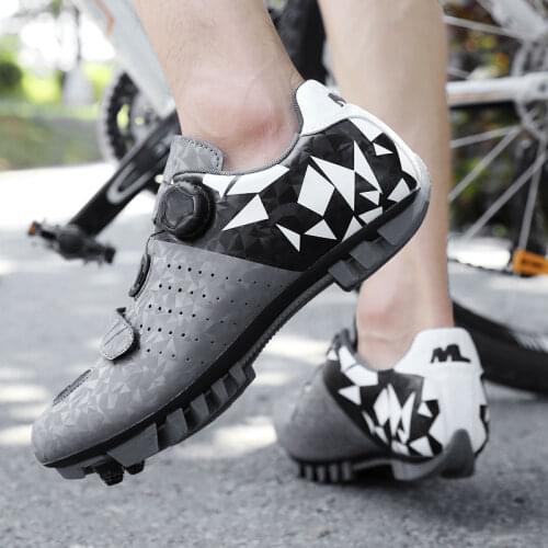 Self-Locking sapatilha ciclismo mtb Cycling Shoes Professional Mountain Bike Sneakers Men Outdoor Non-Slip Bicycle Cleat Shoes