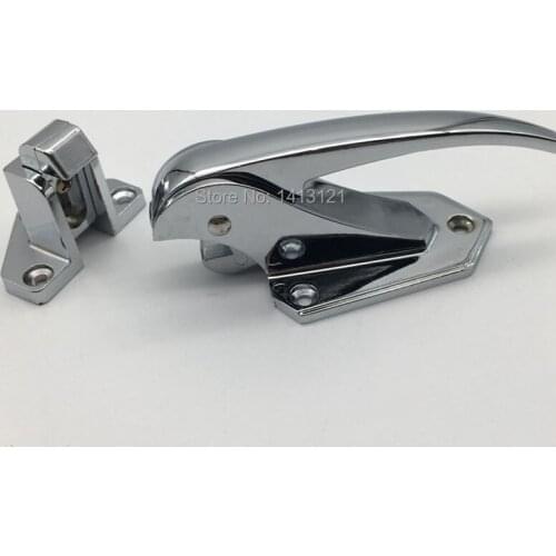 Freezer handle oven door hinge Cold storage Industrial door lock latch hardware Seafood Steam Cabinet pull part plant
