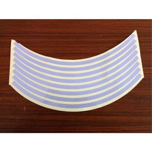 STARPAD For Motorcycle Tuning Parts Wheel rims paste stickers 10 inch -18 inch tire rim stickers affixed reflective stickers