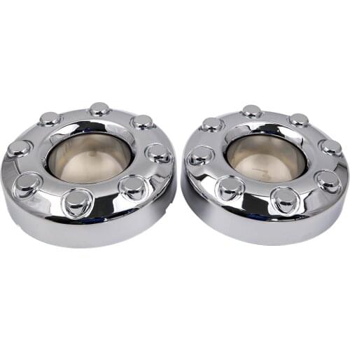 1 PAIR For Ford F350 Super Duty Dually Front 4X4 Open Wheel Center Hub Cap 05-18