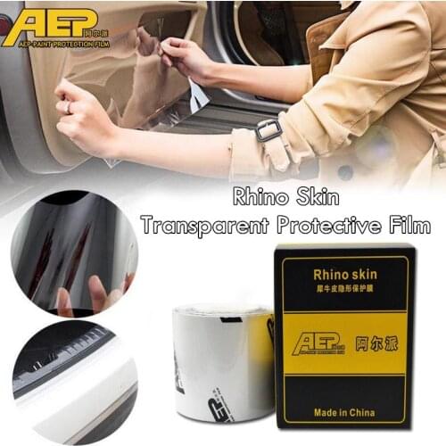 10cm15cm20cm Width High Strength Anti Scratch Rhino Skin Car Transparent Sticker Vinyl TPH Car Bumper Hood Paint Protective Film