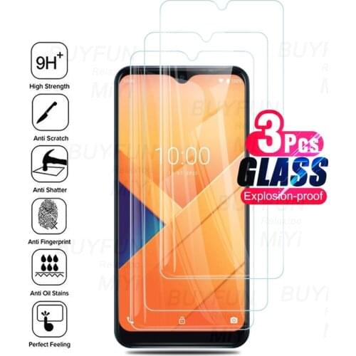 3PCS Tempered Glass Screen Protector For Wiko Y81 Y 81 81Y 2020 9H 2.5D Phone Protective Glass For WikoY81 2020 6.2'' Guard Glas