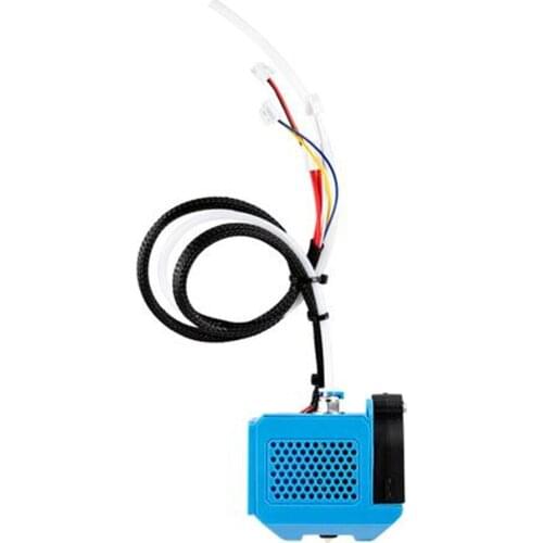 3D Printer Assembled Extruder Kits Replacement Extruder Head with Fan Nozzle Kits for Creality CR-10 V2 3D Printer Repair Parts