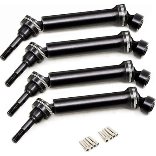 4Pcs Hard Steel Front Rear Drive Shaft 7151 for Traxxas 1/16 Mini E-Revo EREVO SUMMIT SLASH 4WD RC Car