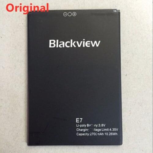 NEW Original size Replacement Battery 2700mAh For Blackview E7 E7S mobile phone Battery