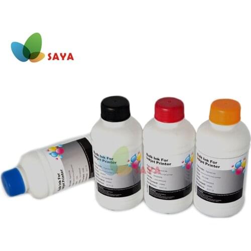 Universal 4 Color Dye Ink For EPSON Printers Premium photo printing ink 250ML 4Color Ink BK C M Y for EPSON all printer ciss ink