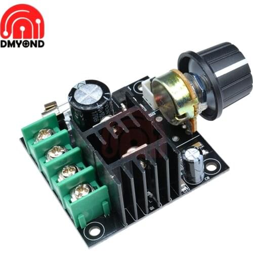 DC 12V-40V PWM DC Motor Speed Controller 10A 5V 12V 36V Voltage Regulator Governor with Knob High Torque Power Controller