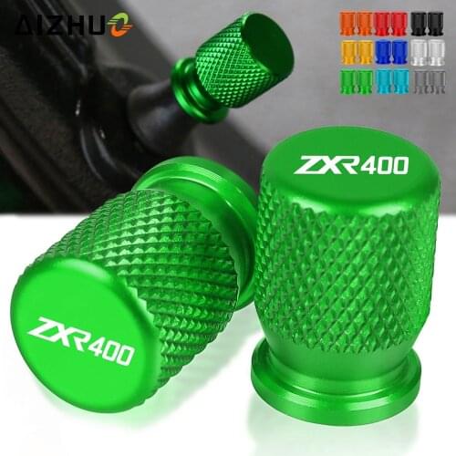 FOR KAWASAKI ZXR400 ZXR 400 2020 allyeaRs Motorcycle Vehicle Wheel Tire Valve Air Port Stem Cap Cover Plug CNC Aluminum ZXR-400