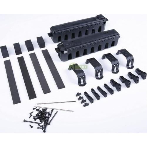 Electric Conversion Battery Box Kits Fit for 1/8 HPI Racing Savage XL FLUX Rovan TORLAND Monster Brushless Truck Parts