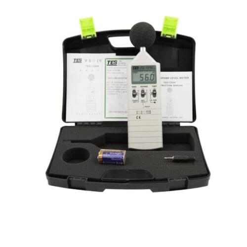 TES1350A Sound Level Meter 35-130 dB 0.1dB Resolution TES-1350A