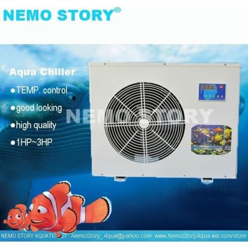 3.0HP small aquarium water heating & cooling machine, aquarium chiller
