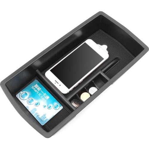 Center Console Organizer Tray Armrest Storage Box For Peugeot 3008 3008GT 5008 2017 2018