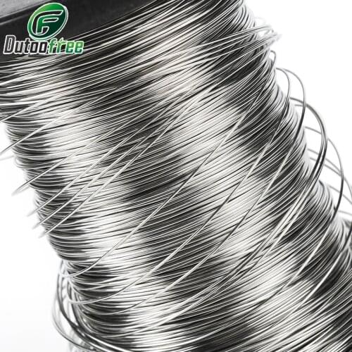 Stainless Steel Wire 0.4mm Jewelry Accessory Beading DIY100 Meter Fast Shipping