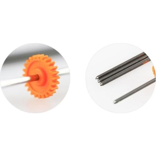 Self-made titanium alloy materail made 61mm 72mm 84mm shafts for mini 4wd tamiya tires wheels 4pcs for car model 1/32 scale