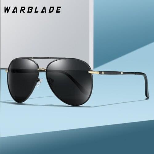 New Polarized Men Sunglasses Classic Pilot Driving Sun Glasses Metal Frame Mirror Lens Sunglass Male Gafas De Sol Hombre UV400