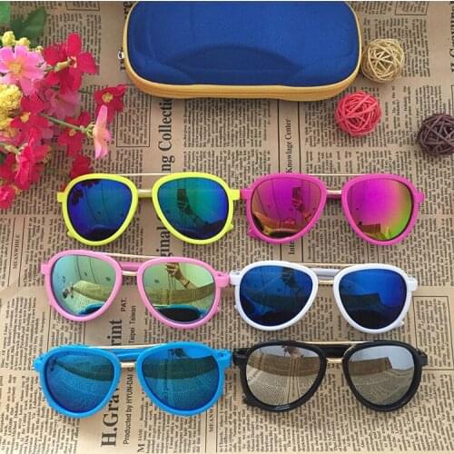2020 Cute Suqare Children Sunglasses Brand Kids Girls Boys Toddler Sun Glasses Oculos De Sol Infantil