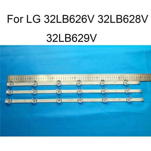 Brand New LED Backlight Strip For LG 32LB629V 32LB628V 32LB626V TV Repair LED Backlight Strips Bars A B TYPE 6 Lamps Original