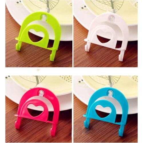 T5123 kitchen sucker with hook sponge storage rack suction plastic kitchen sink debris hook 6pcs/pack