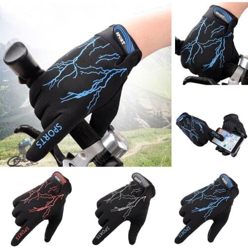 1pair Bike Bicycle Gloves Full Finger Touchscreen Unisex Mtb Gloves Breathable Mittens Outdoor Cycling Gloves Bicycle Accessorie
