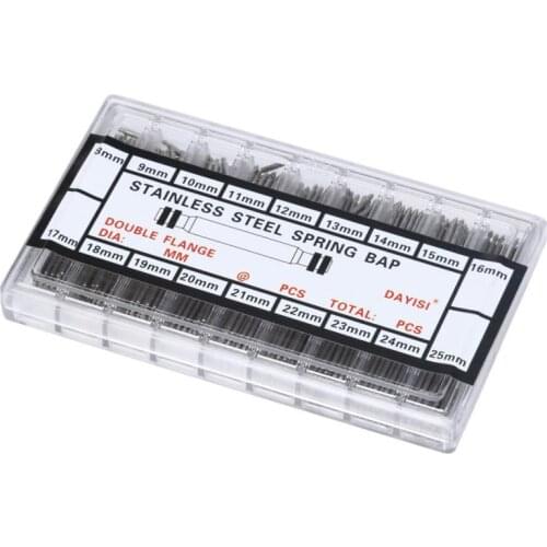 Moment # L05 Watch Parts 180pcs Stainless Steel Watch Band Spring Bars Strap Link Pins 8MM-25MM Repair Kit Drop Shipping Free