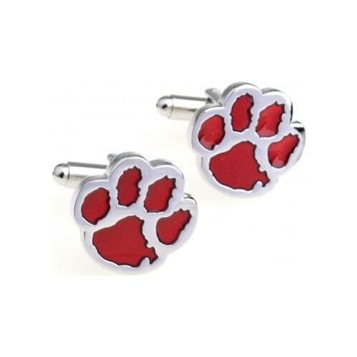 Red Paw Cufflink 15 Pairs Free Shipping