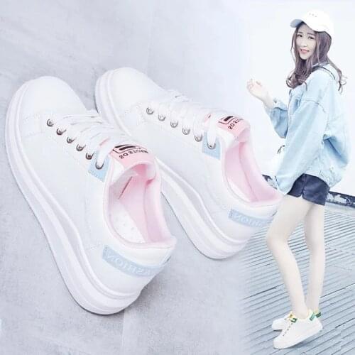 Fashion Hot Women White Running Shoes Women Young Ladies Student Casual Female Sneakers Brand Woman Shoes 2021 Walking
