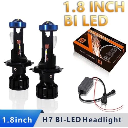 1.8" 2.5" 3.0" Biled Bi-LED Projector Retrofit Headlight Len 70W 20000LM retrofit Lens for kia ceed jd, ford focus 2 restyling