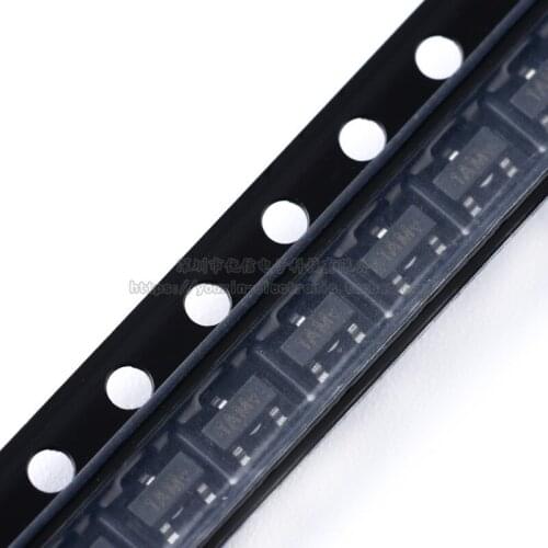 100pcs / 1 lot Original MMBT3904 screen printing 1AM SOT-23 NPN 40V / 200mA SMD transistor