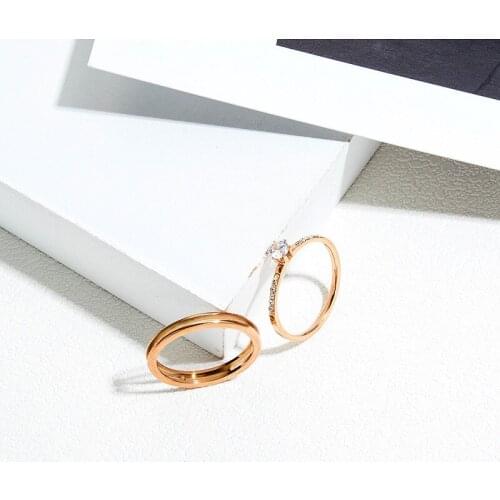 Apaison Women's Gold Rings