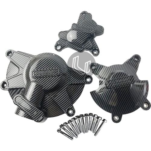 Carbon fiber exterior motorcycle engine protection cover Case For GB Raing Case For YAMAHA R1 2009 2010 2011 2012 2013 2014