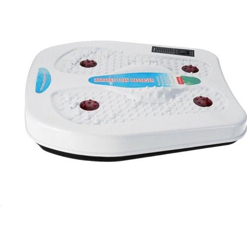 Electric Magnet Therapy Foot Massager Vibration Infrared Heating Relax Heat Acupunctura Therapy Foot Vibrating Massage Tool