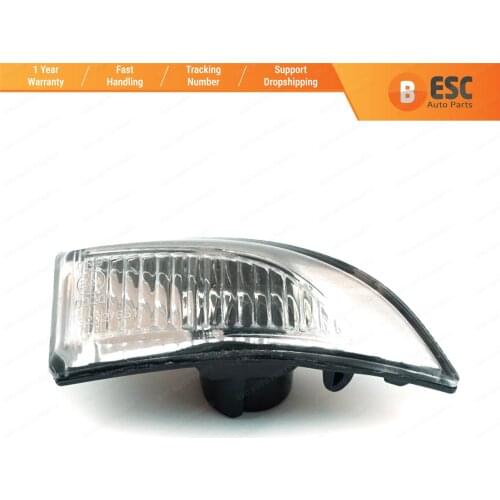 ESC ESP602-2 Side Wing Mirror Indicator Lamp Lens Right 261609550R for Renault Megane MK3 Fluence Latitude Laguna Scenic