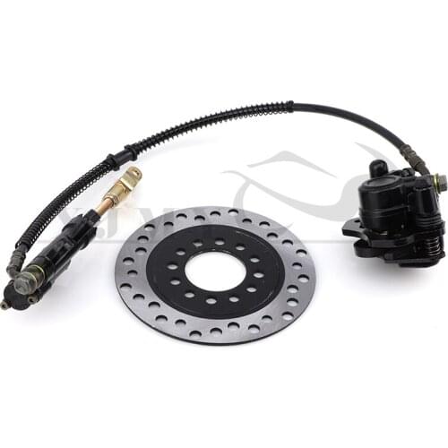 Hydraulic Rear Disc Brake Caliper System For 110CC 125CC Chinese young bulls dinosaur ATV four-wheel off-road vehicle
