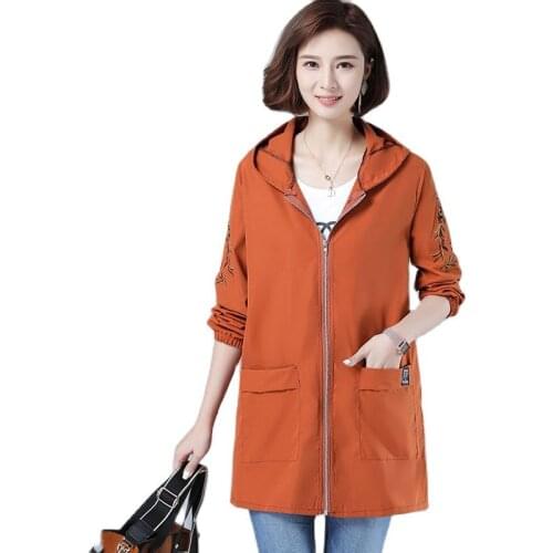 LAIPING Women's Hooded Trench Coats