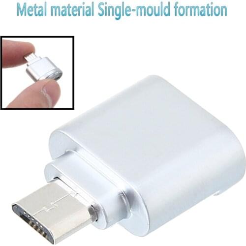 Mini Zinc Alloy Micro USB OTG TF SD Card Reader Adapter Converter Connector Compitable For Android Mobile Cell Phone Adapter