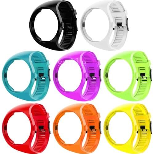New Replacement Wriststrap Solid Color Soft Silicone Bracelet Watch Band for Polar M200 Smart Watch Accessories