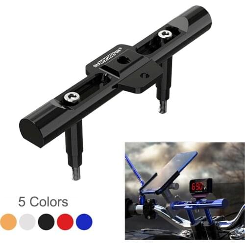 Universal Motorcycle Multi-functional Mobile Phone Bracket Balance Bar Stand Crossbar Balancing Handlebar Motorcycle Accessories