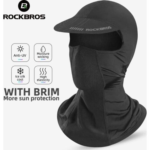 ROCKBROS Cycling Caps For Men Women Anti-UV Breathable Fit with Helmet Bicycle Moto Hat Men MTB Bike Cycling Fishing Headwear