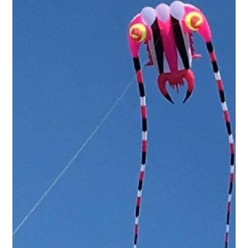 Vlieger pipa cometas trilobite kite flying kites for adults single line kite toys ripstop nylon fabric brinquedos soft windsock