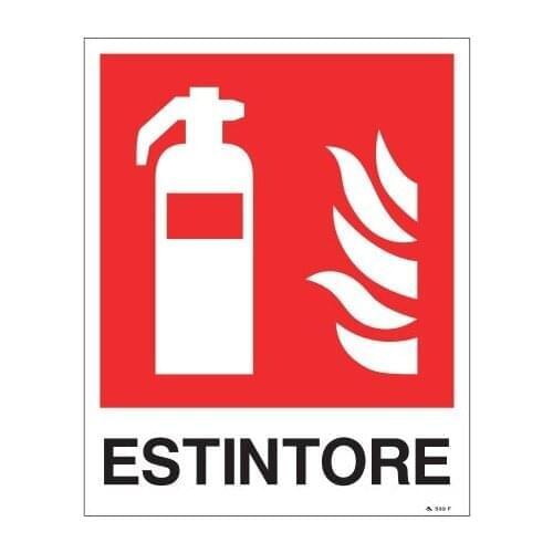 SIGN FOR ALL. FIRE EXTINGUISHER dim.250x310mm