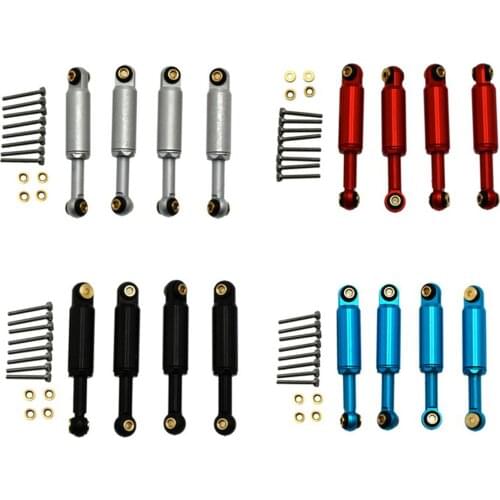 4x Mini RC Shock Absorber for Axial SCX24 90081 AXI00001 1/24 RC Crawler