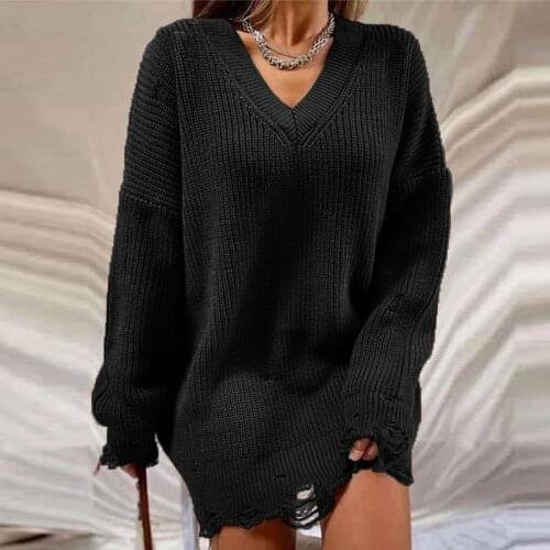 AIKLIAT Fashionable Knitted Dresses